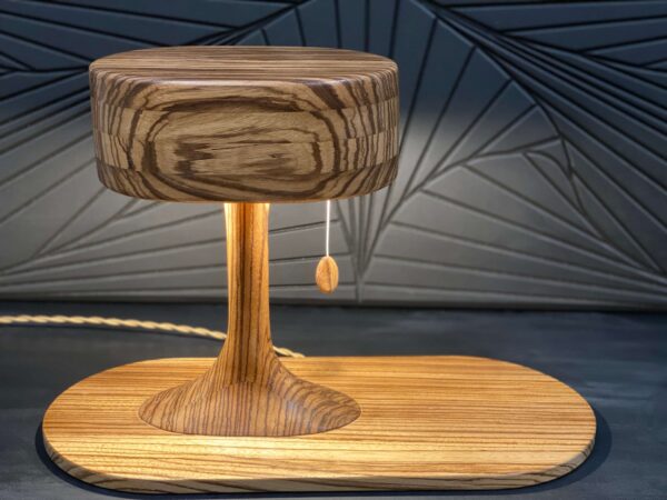 wooden lamp